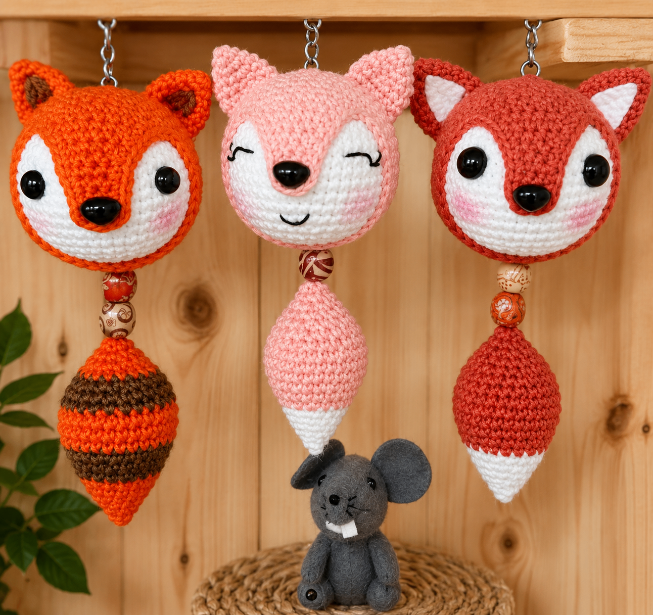 Chaveiro amigurumi modelo 1