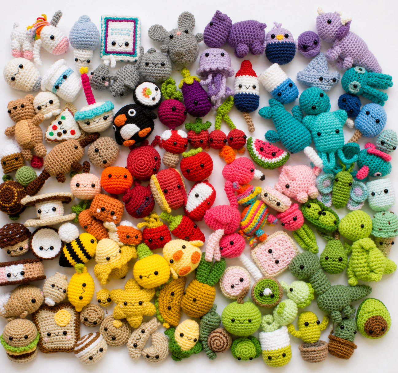 Chaveiro amigurumi modelo 2